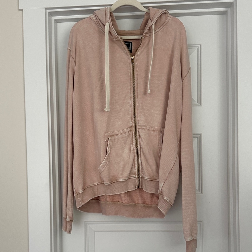 Women's Pink Hoodie Jacket